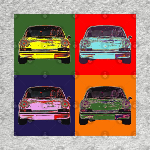 Porsche 911 RS Pop Art by Tomorrowland Arcade